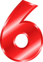 numbers & 6 free transparent png image.