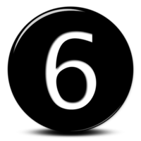 numbers & 6 free transparent png image.