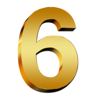 numbers & 6 free transparent png image.