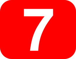 numbers & 7 free transparent png image.