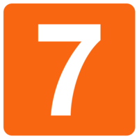 numbers & 7 free transparent png image.