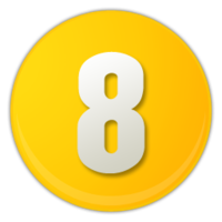 numbers & 8 free transparent png image.