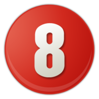 numbers & 8 free transparent png image.