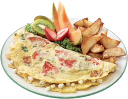 food & Omelette free transparent png image.