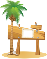 nature & Palm tree free transparent png image.