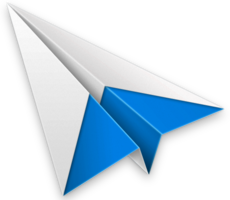 objects & Paper plane free transparent png image.