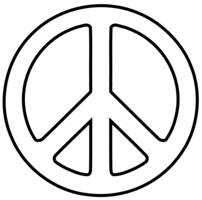 symbols & Peace symbol free transparent png image.