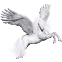 fantasy & Pegasus free transparent png image.