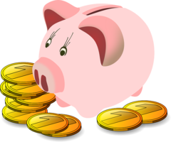 objects & piggy bank free transparent png image.