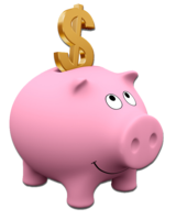 objects & Piggy bank free transparent png image.