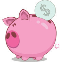 objects & Piggy bank free transparent png image.