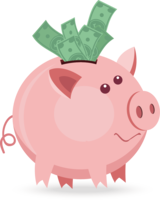 objects & Piggy bank free transparent png image.