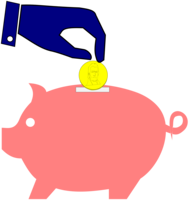 objects & Piggy bank free transparent png image.