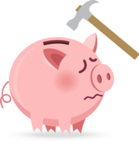 objects & Piggy bank free transparent png image.