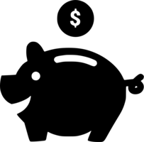 objects & Piggy bank free transparent png image.