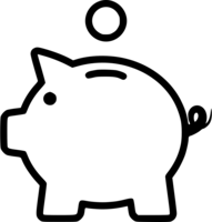 objects & Piggy bank free transparent png image.