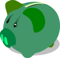 objects & Piggy bank free transparent png image.