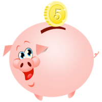 objects & Piggy bank free transparent png image.