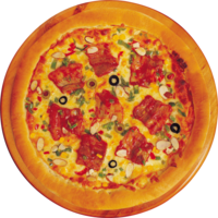 food & pizza free transparent png image.