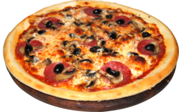 food & pizza free transparent png image.