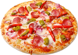 food & Pizza free transparent png image.