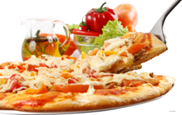 food & Pizza free transparent png image.