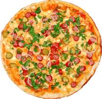 food & Pizza free transparent png image.