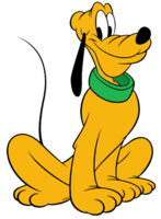 heroes & Pluto (Disney) free transparent png image.