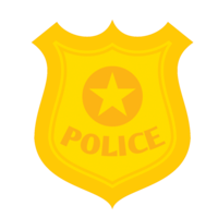 symbols & Police badge free transparent png image.