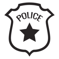 symbols & Police badge free transparent png image.