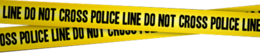 words phrases & Police tape free transparent png image.