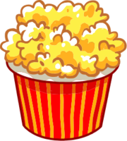 food&Popcorn png image.