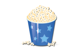 food & popcorn free transparent png image.