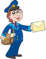 people & Postman free transparent png image.