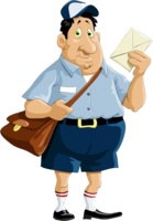 people & Postman free transparent png image.