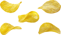 food & potato chips free transparent png image.