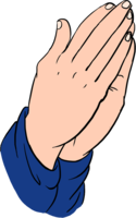 fantasy & Praying hands free transparent png image.