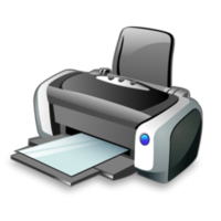 electronics & printer free transparent png image.