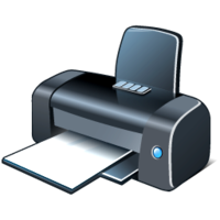 electronics & printer free transparent png image.