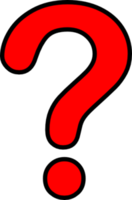 alphabet & question mark free transparent png image.