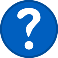 alphabet & Question mark free transparent png image.