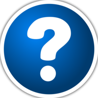 alphabet & Question mark free transparent png image.