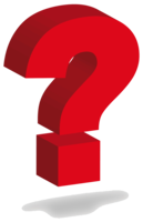 alphabet & Question mark free transparent png image.