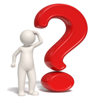 alphabet & Question mark free transparent png image.