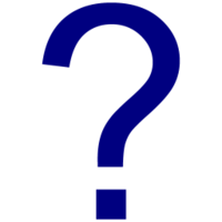 alphabet & Question mark free transparent png image.