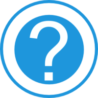 alphabet & Question mark free transparent png image.