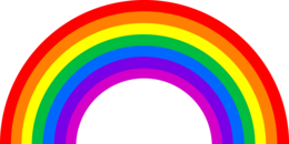 nature & Rainbow free transparent png image.