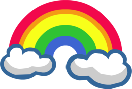 nature & Rainbow free transparent png image.