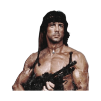 heroes & rambo free transparent png image.