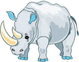 animals & Rhino free transparent png image.